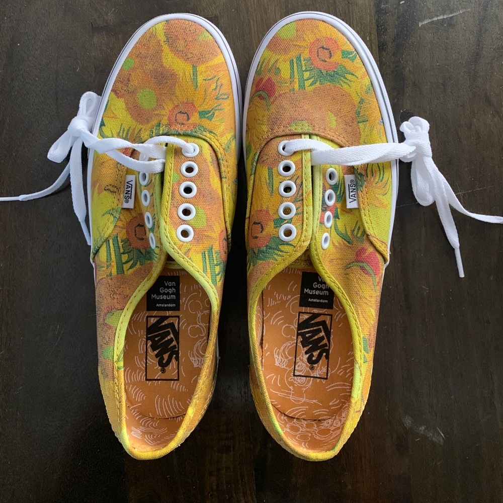 Vans Van Gogh sunflower sneakers